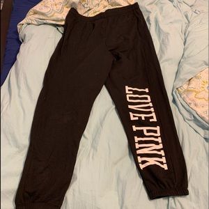 Pink joggers